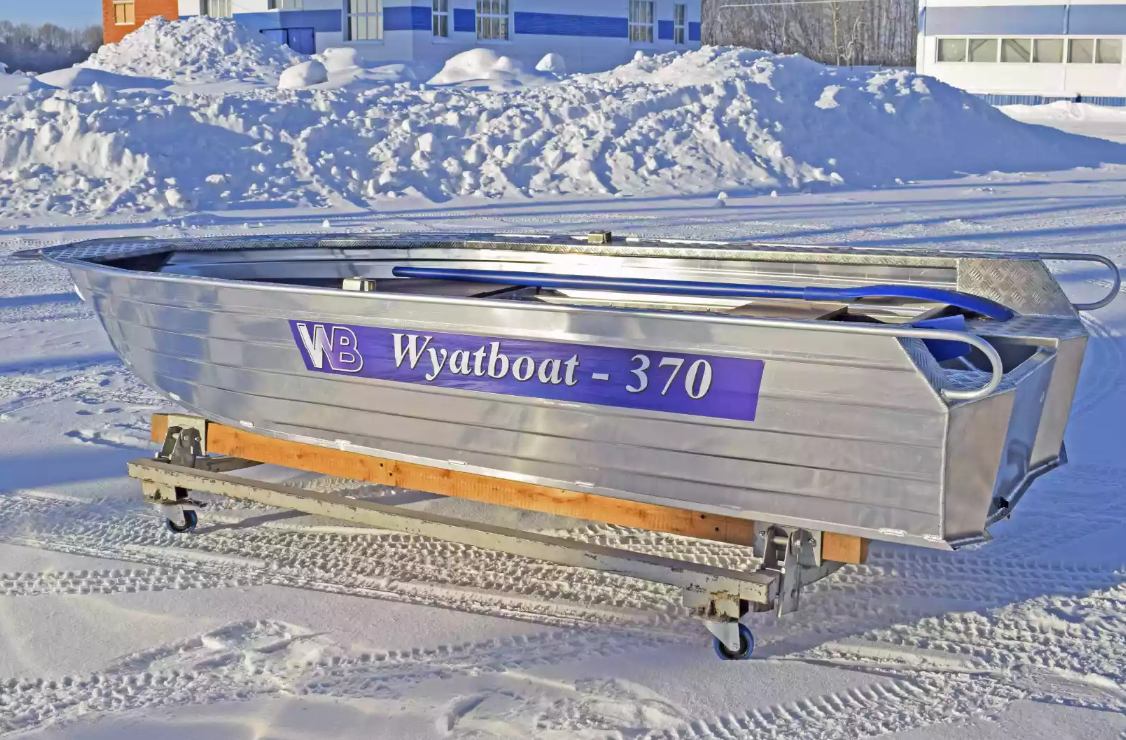 Алюминиевая лодка Wyatboat-370 Р FISH в Сергиевом Посаде