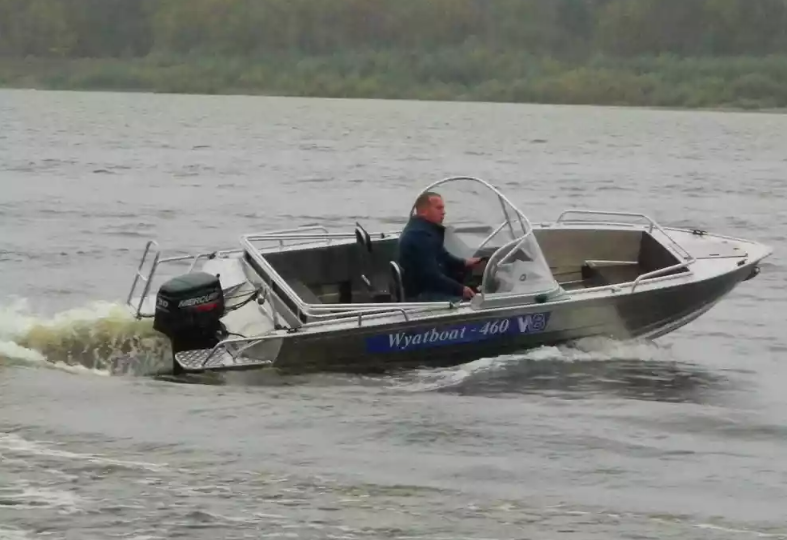 Алюминиевый катер Wyatboat-460 DCM в Сергиевом Посаде