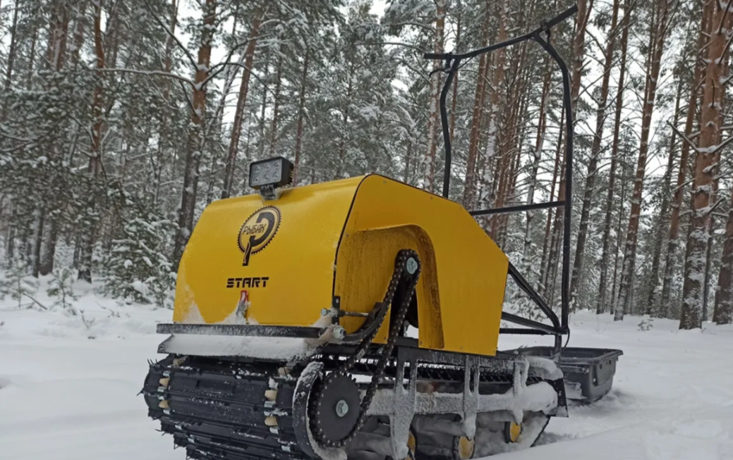 Мотобуксировщик РЫБАК СТАРТ Lifan 15 л.с. (металлический капот) в Сергиевом Посаде