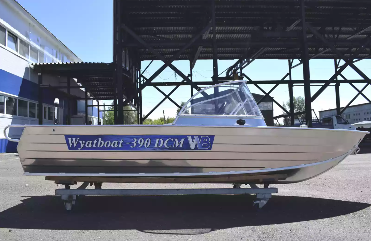 Алюминиевый катер Wyatboat-390 DCM в Сергиевом Посаде Алюминиевый катер Wyatboat-390 DCM в Сергиевом Посаде