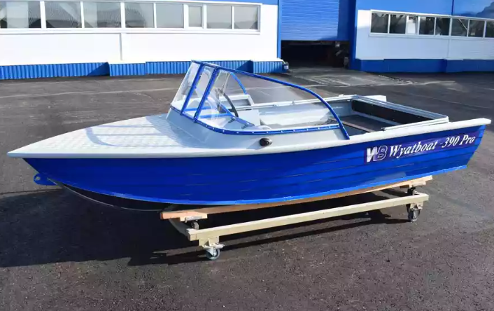 Алюминиевый катер Wyatboat-390 Pro в Сергиевом Посаде