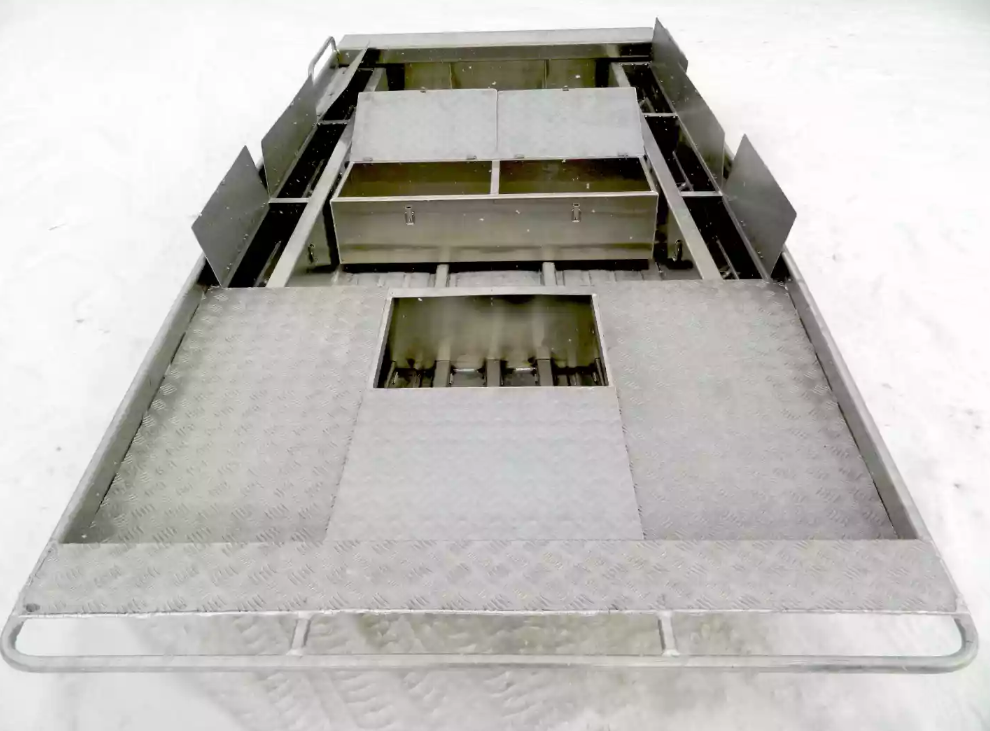 Алюминиевая лодка Wyatboat-390 Jonboat в Сергиевом Посаде