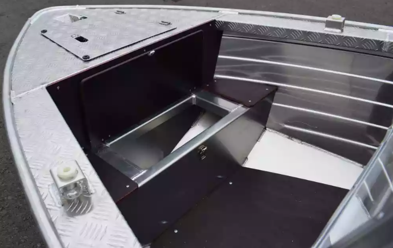 Алюминиевый катер Wyatboat-390 DCM Увеличенный борт в Сергиевом Посаде