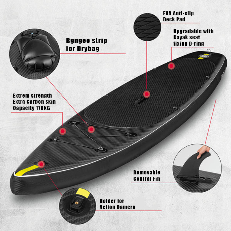 SUP (САП) ДОСКА MISHIMO CARBON DARKSIDE 10.6’ (325СМ) в Сергиевом Посаде