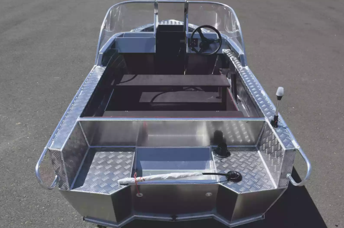 Алюминиевая лодка Wyatboat-390 DCM в Сергиевом Посаде