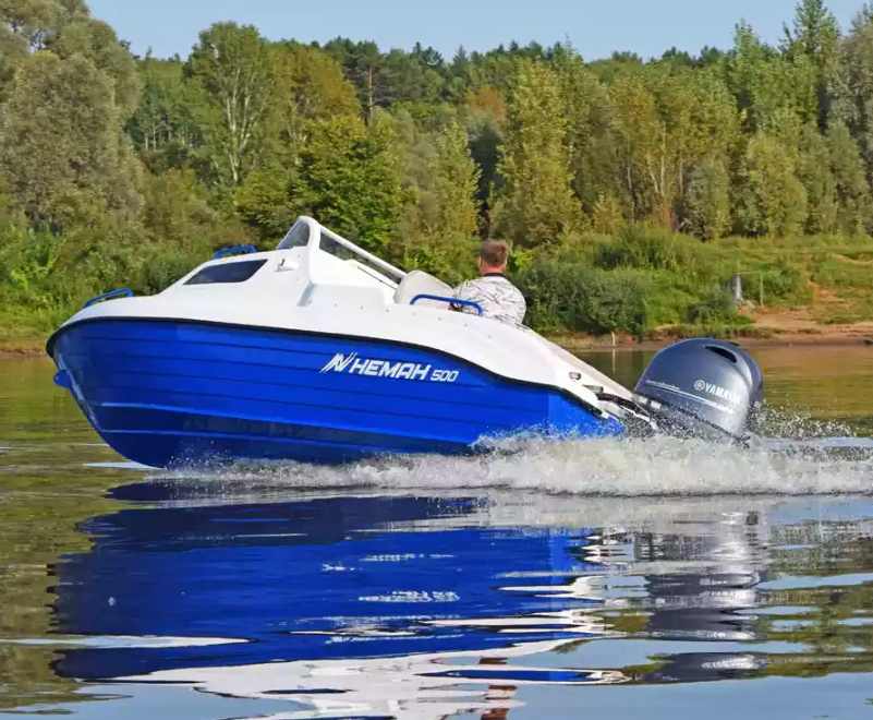 Комбинированный катер Neman-500 с каютой в Сергиевом Посаде