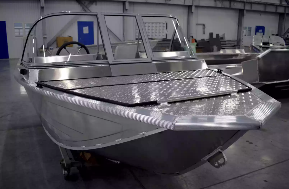 Алюминиевый катер Неман-450 DC NEW без покраски в Сергиевом Посаде