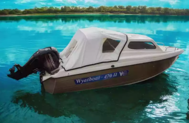 Комбинированный катер Wyatboat-470 П в Сергиевом Посаде Комбинированный катер Wyatboat-470 П в Сергиевом Посаде