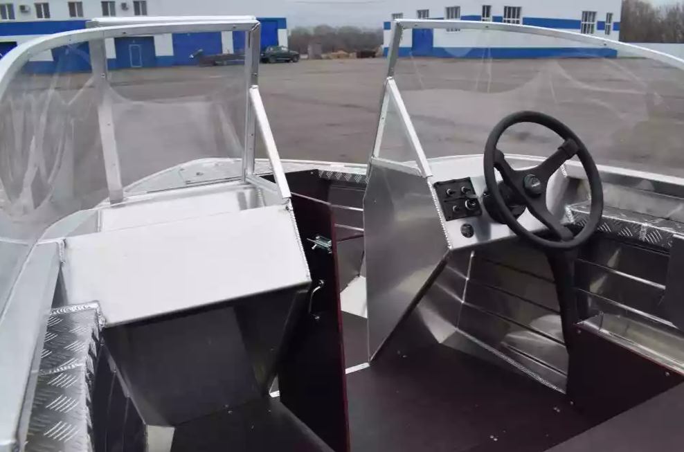 Алюминиевая лодка Wyatboat-390 DCM Увеличенный борт в Сергиевом Посаде