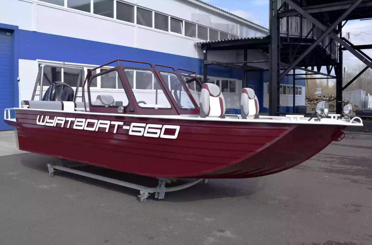 Алюминиевый катер Wyatboat-660 в Сергиевом Посаде