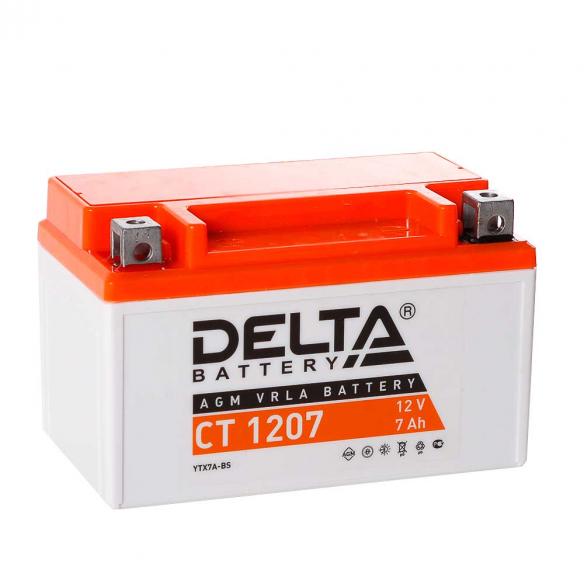 Аккумулятор Delta CT 1207 (12V / 7Ah) в Сергиевом Посаде