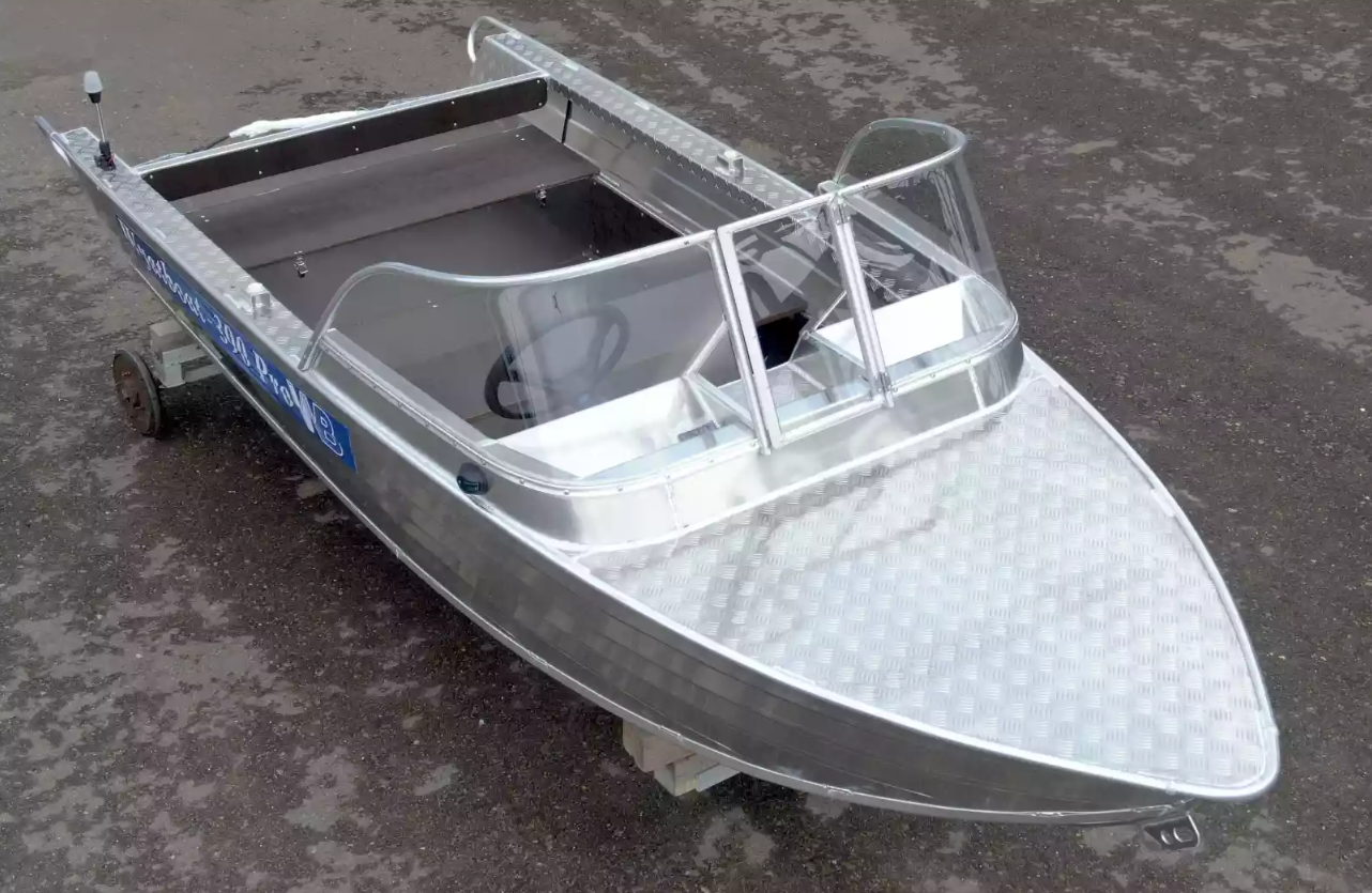 Алюминиевый катер Wyatboat-390 Pro в Сергиевом Посаде