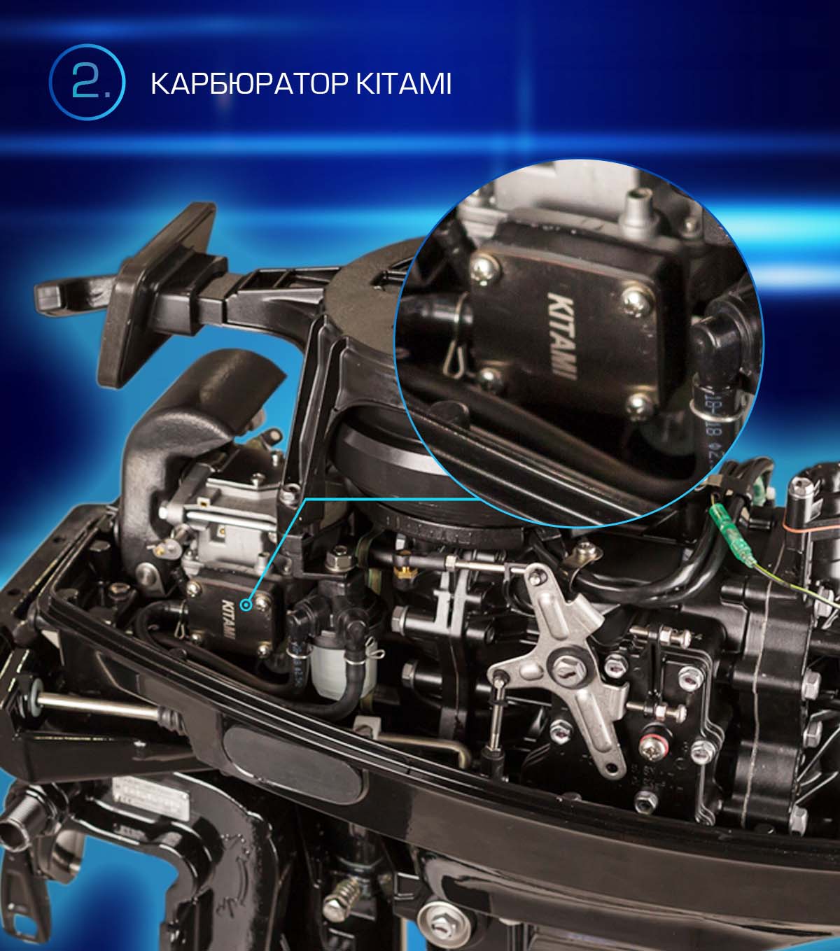 Лодочный мотор MARLIN PROLINE MP 9.9 (20) AWRS FORCE в Сергиевом Посаде