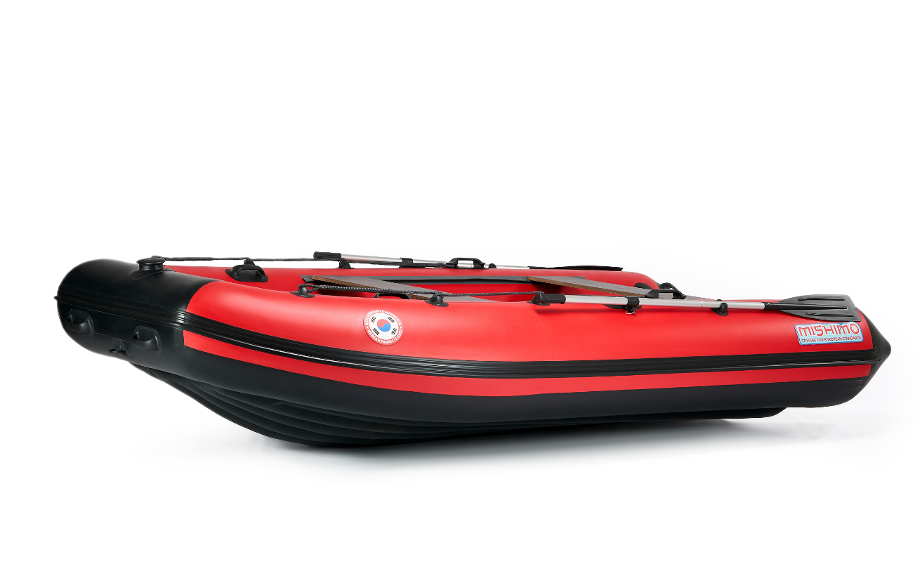 КОМПЛЕКТ ЛОДКА MISHIMO RAPID 380 + ЛОДОЧНЫЙ МОТОР MARLIN MP 9.9 (20) AMHS PROLINE FORCE в Сергиевом Посаде