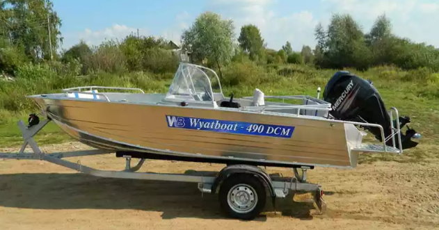Алюминиевый катер Wyatboat-490 DCM в Сергиевом Посаде