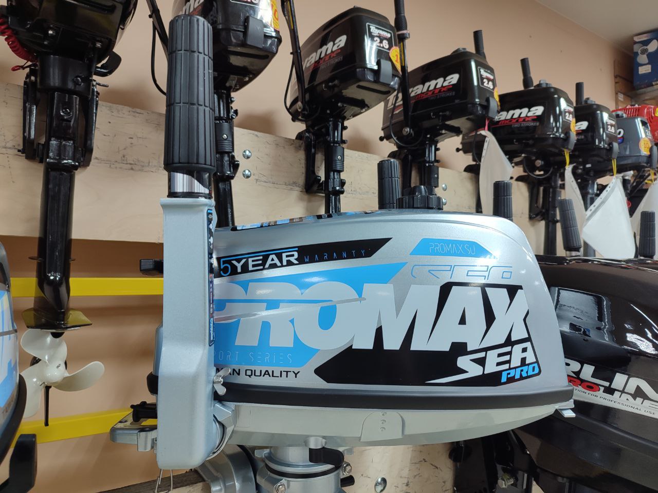 Лодочный мотор PROMAX SP5FHS (внешний бак 12 л) в Сергиевом Посаде