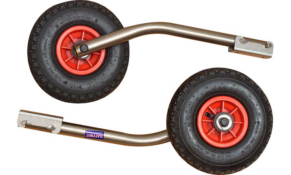 Транцевые колеса модульные удлиненные из нержавеющей стали в Сергиевом Посаде