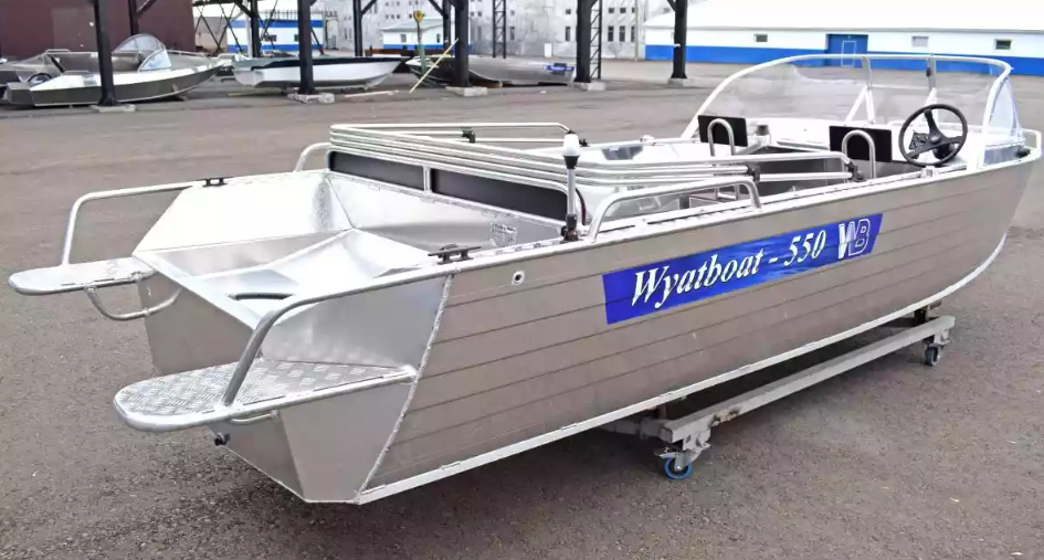 Алюминиевый катер Wyatboat-550 Pro в Сергиевом Посаде