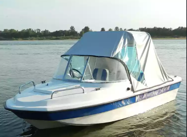 Стеклопластиковый катер Wyatboat-430 M (тримаран) в Сергиевом Посаде