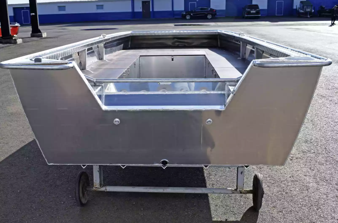 Алюминиевая лодка Wyatboat-490 Jonboat в Сергиевом Посаде