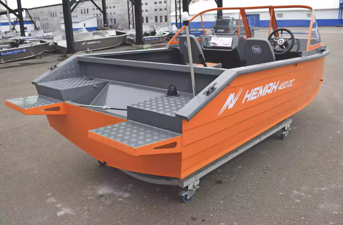 Алюминиевый катер Неман-480 DCM FISH в Сергиевом Посаде