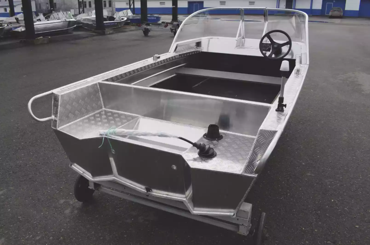Алюминиевый катер Wyatboat-390 Pro в Сергиевом Посаде