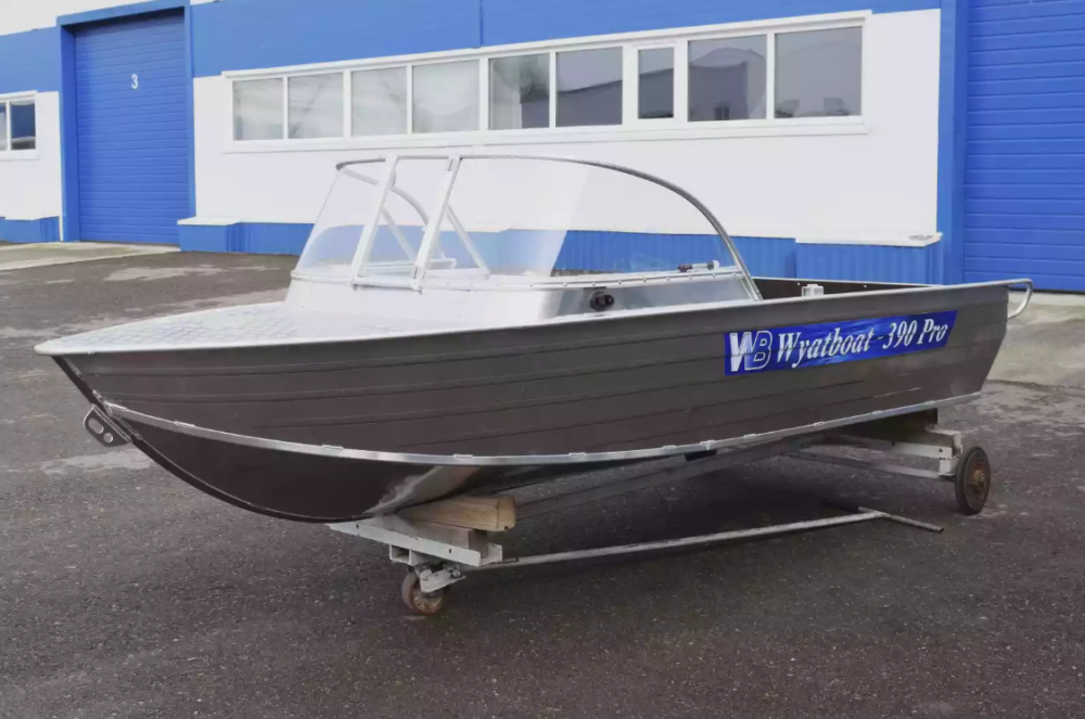 Алюминиевая лодка Wyatboat-390 Pro в Сергиевом Посаде