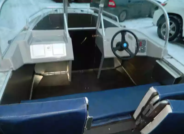 Алюминиевый катер Wyatboat-430T DCM Трансформер в Сергиевом Посаде