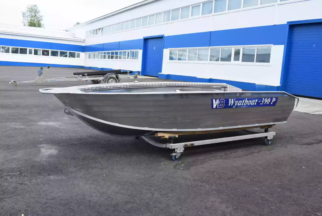 Алюминиевая лодка Wyatboat-390Р Увеличенный борт в Сергиевом Посаде