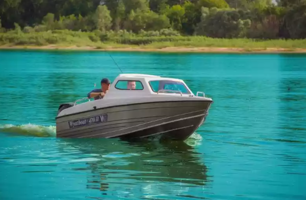 Комбинированный катер Wyatboat-470 П в Сергиевом Посаде Комбинированный катер Wyatboat-470 П в Сергиевом Посаде