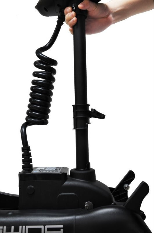 Лодочный электромотор якорь Haswing Cayman B, GPS, 12V, 55Lbs, нога 137 мм в Сергиевом Посаде