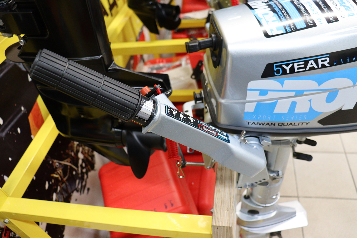 Лодочный мотор PROMAX SP5FHS (внешний бак 12 л) в Сергиевом Посаде