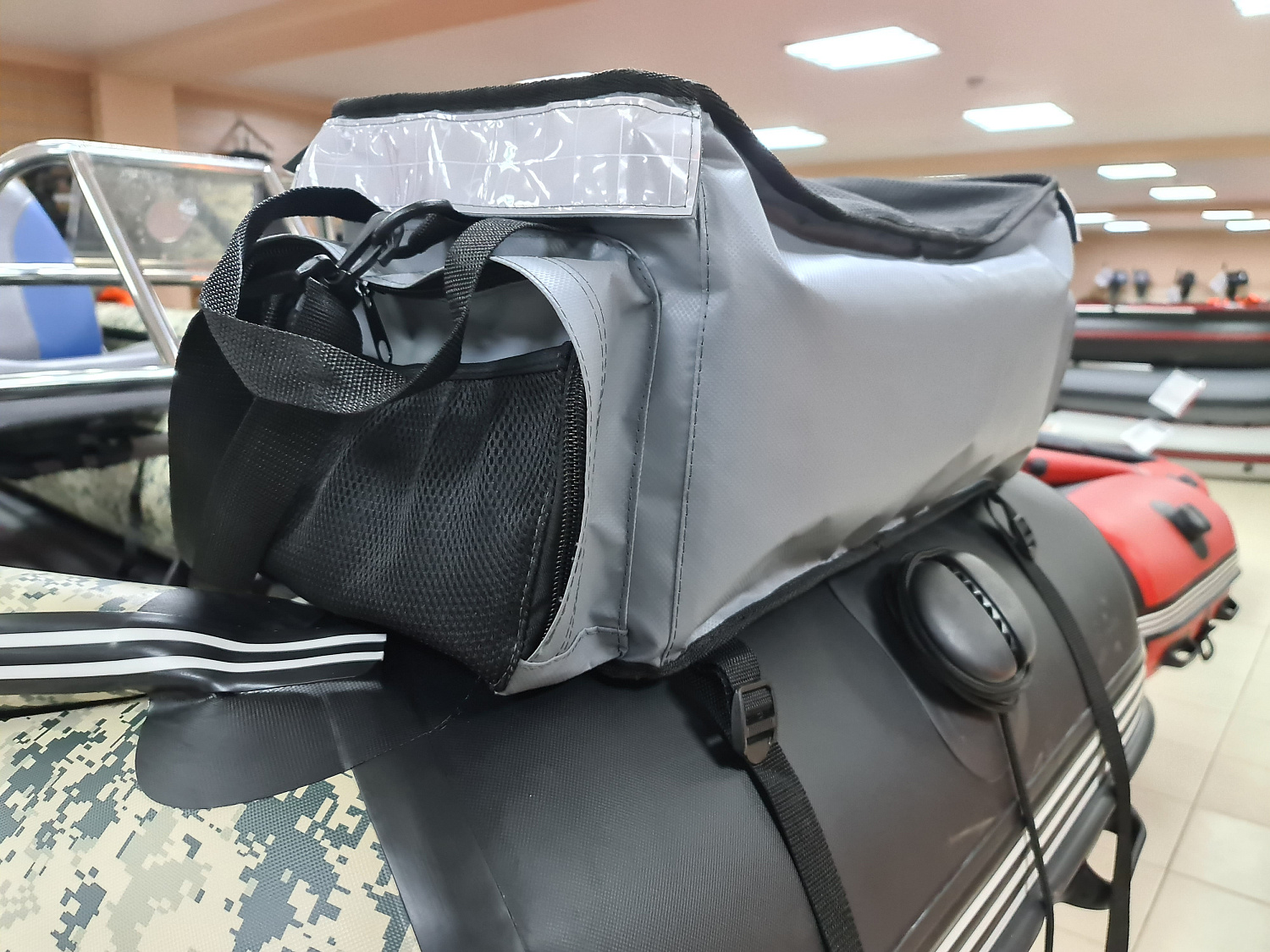 СУМКА ЛЮКС НА БАЛЛОН ДЛЯ ЛОДОК ПВХ 50Х25Х25 СМ в Сергиевом Посаде