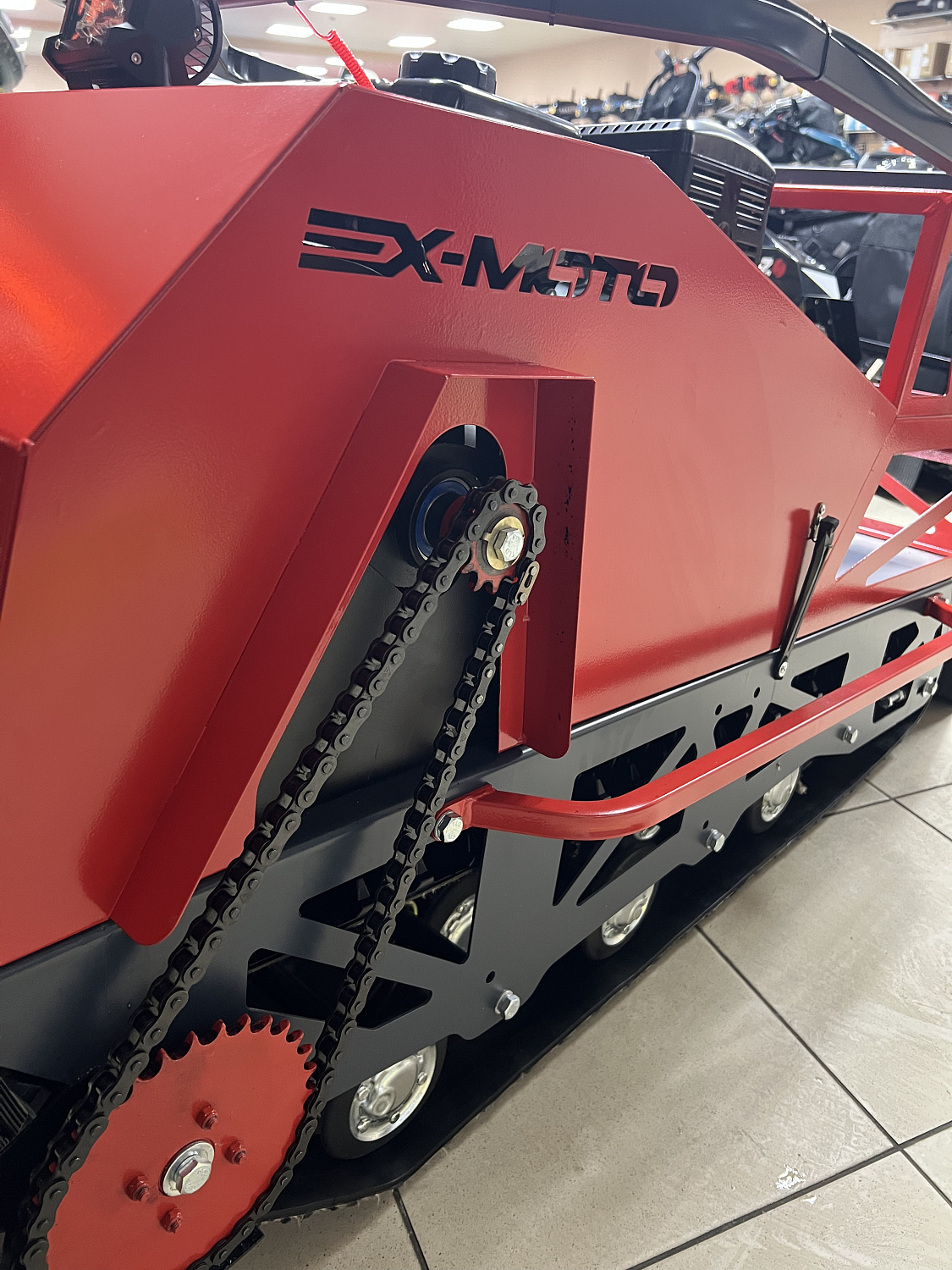 Мотобуксировщик EX-MOTO SNOWDOG S500 15л.с в Сергиевом Посаде