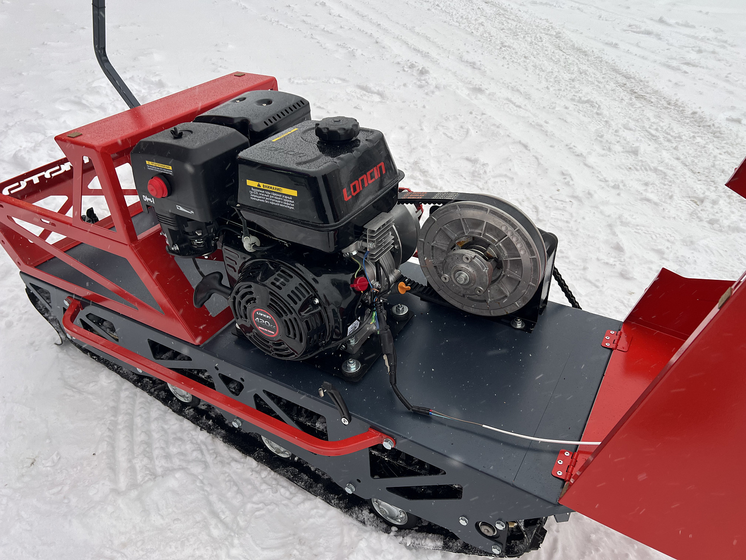 Мотобуксировщик EX-MOTO SNOWDOG S500 15л.с в Сергиевом Посаде