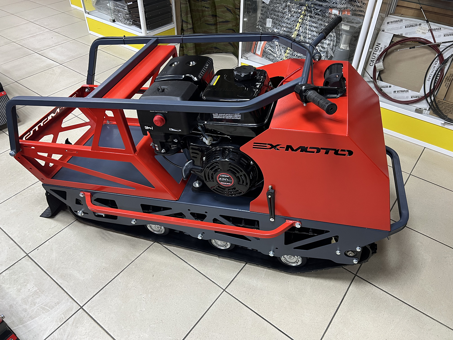 Мотобуксировщик EX-MOTO SNOWDOG S500 15л.с в Сергиевом Посаде