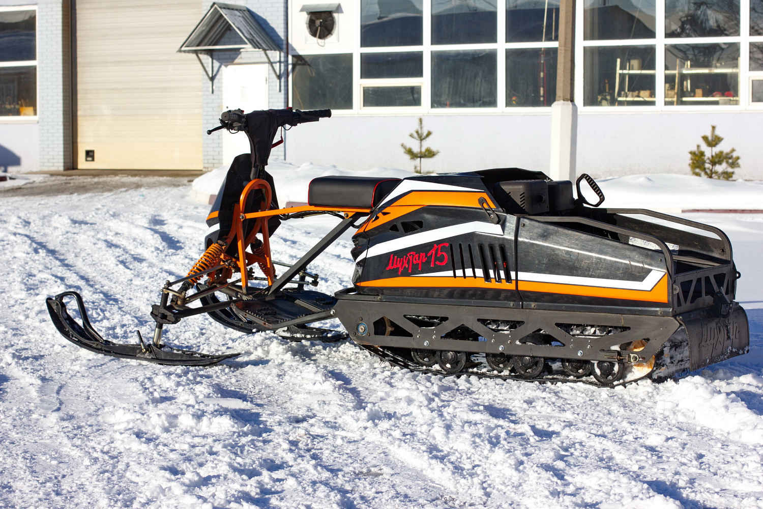 Мотобуксировщик IRBIS Мухтар 15 с лыжным модулем в комплекте в Сергиевом Посаде