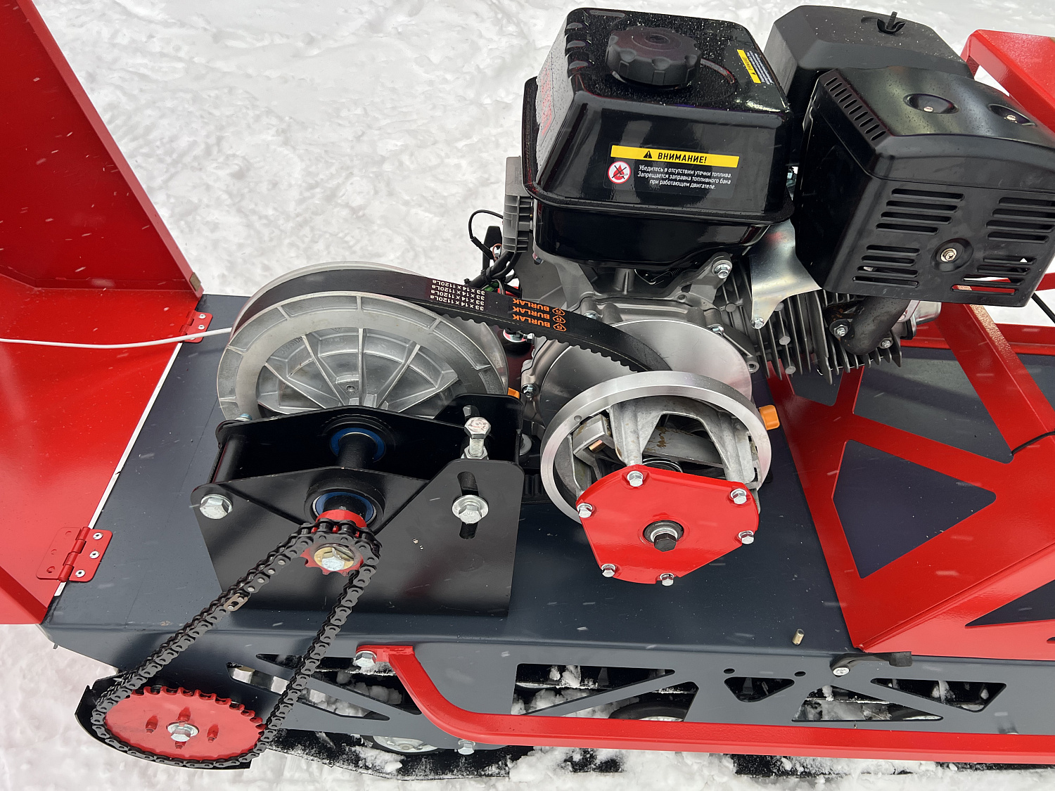 Мотобуксировщик EX-MOTO SNOWDOG S500 15л.с в Сергиевом Посаде