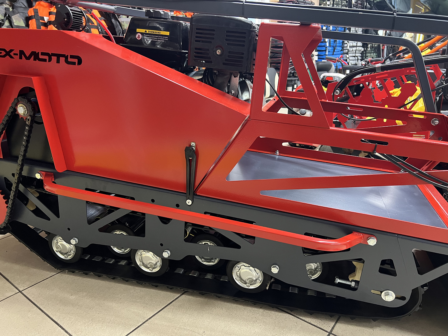 Мотобуксировщик EX-MOTO SNOWDOG S500 15л.с в Сергиевом Посаде